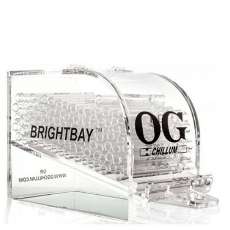 4″ Glass OG Chillum with Dispenser - Brightbay
