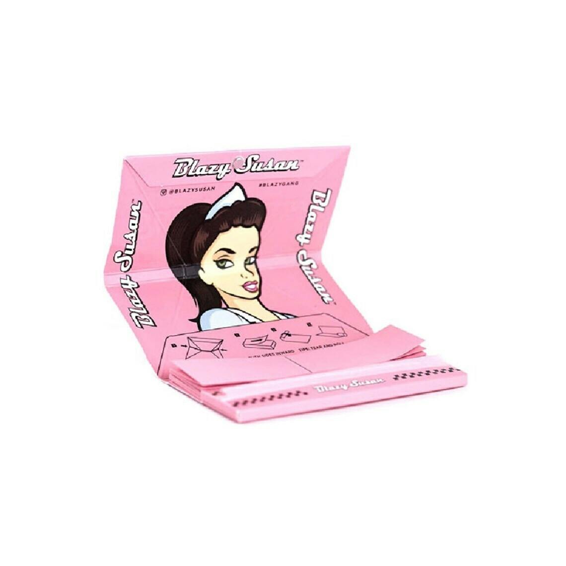 Blazy Susan - Deluxe Rolling Kit - Pink Rolling Papers - Accessories