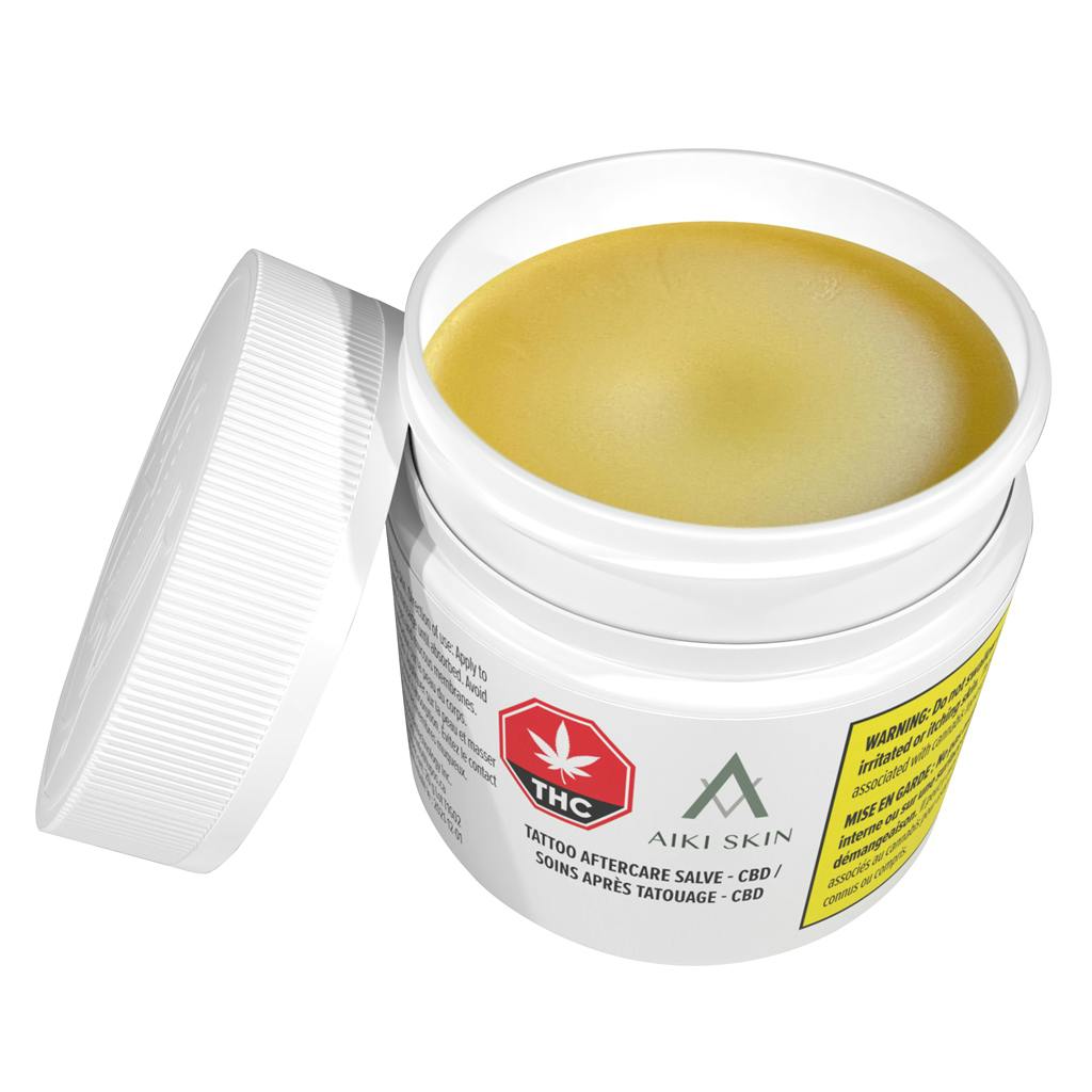 Aiki Skin - CBD Tattoo Aftercare Balm - Sativa - 20g
