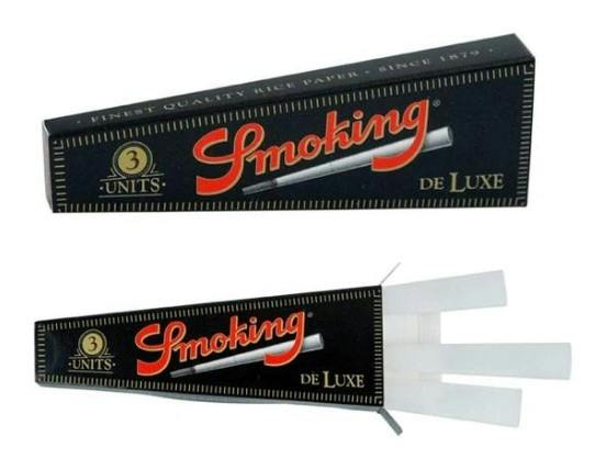 Smoking - Deluxe King Size Pre-Rolled Cones - Rolling Papers - Accessories - 3 Pack