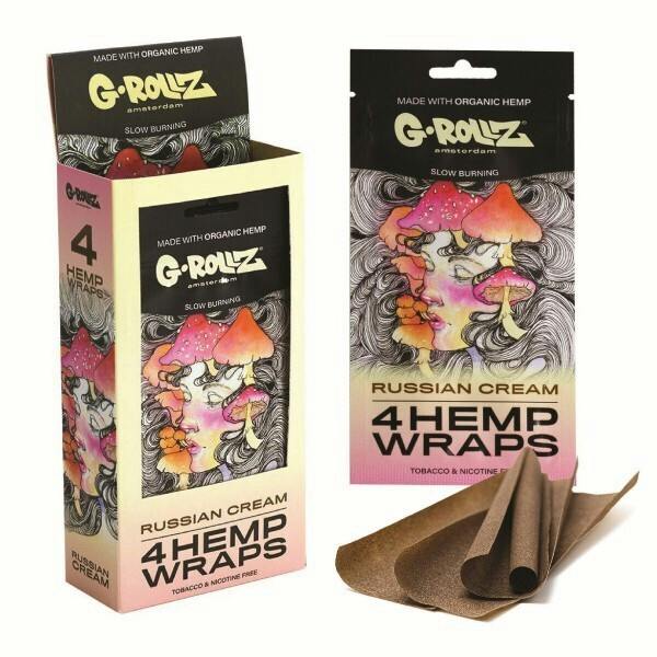 Russian Cream Flavoured Pre-Rolled Hemp Cones (4 Pack)
