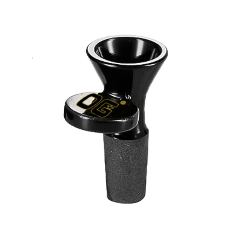 14mm Coloured Glass Bowl (Black)