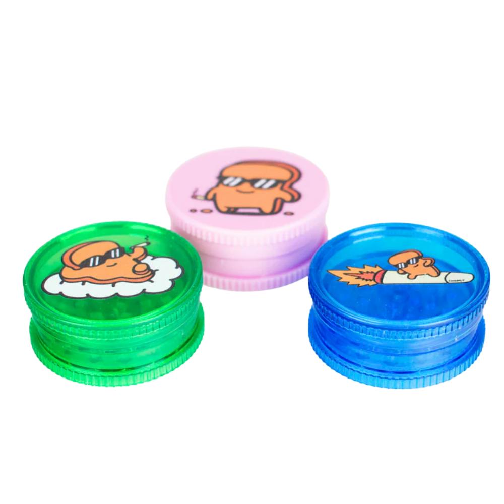 Choast - 60mm 3pc Acrylic Grinder (Assorted) - Accessories