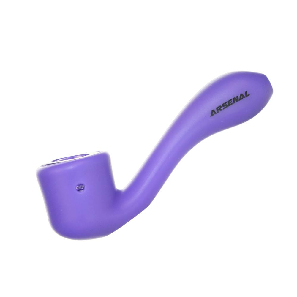 4.5" Rainbow Swirl Silicone Hand Pipe