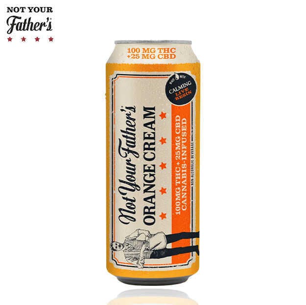 Not Your Father's - Orange Cream Soda Live Resin - 100mg THC + 25mg CBD - Single