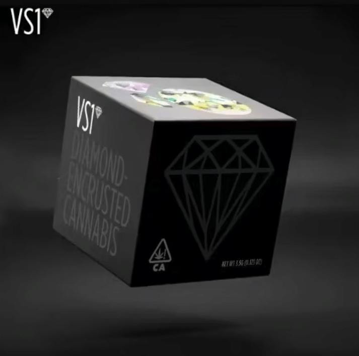 VS1 - VS1 - Cherry Corvette - Diamond Encrusted Flower - 3.5g