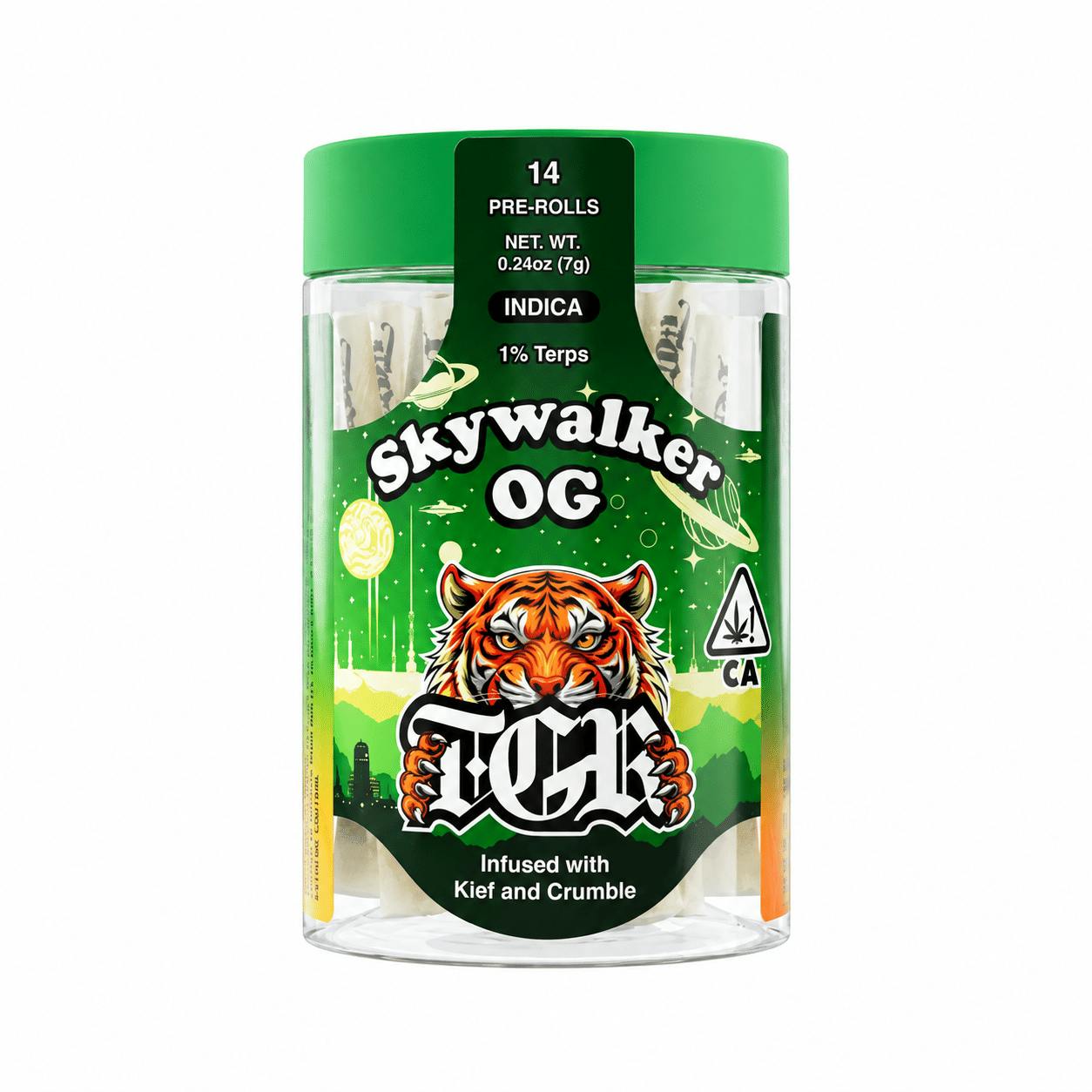TGR - TGR - Skywalker OG - Kief & Crumble Infused (14 Joints) - 7g - 7g