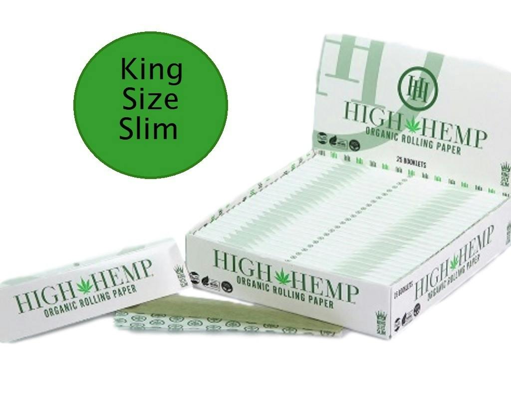 High Hemp King Size Rolling Papers - 32 sheets at Noble Labs & Dispensary