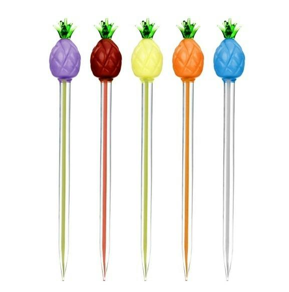 Pineapple Glass Dab Tool - Assorted Colors