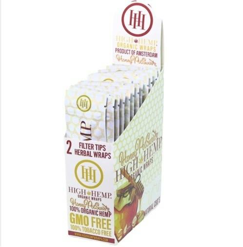 High Hemp Wraps Organic HONEY POT SWIRL | 2 Wraps per Pouch at Noble Labs & Dispensary
