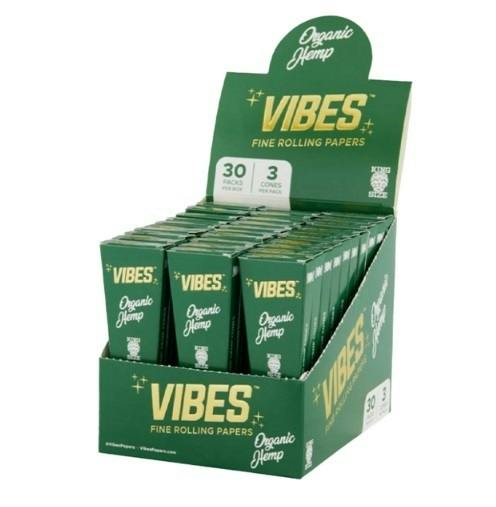 VIBES - Organic Hemp Cones 1 1/4 | 6pk