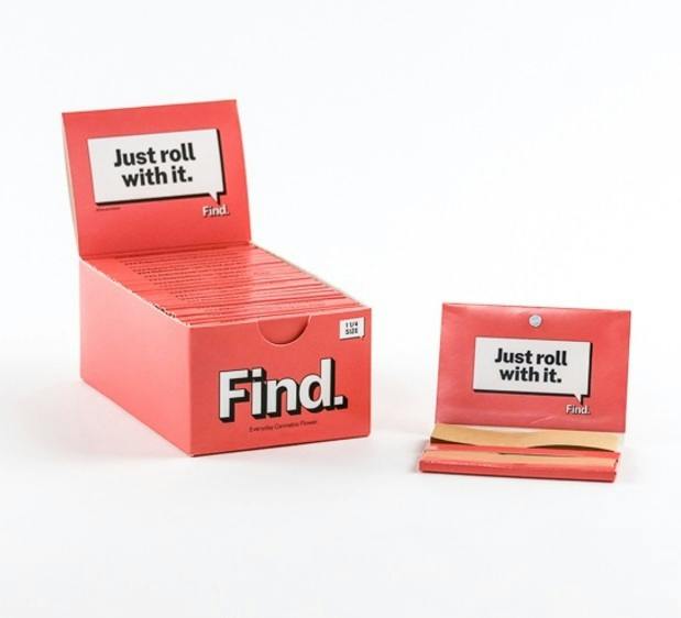 Curaleaf Custom 1 1/4" Rolling Papers Plus Magnet at Noble Labs & Dispensary