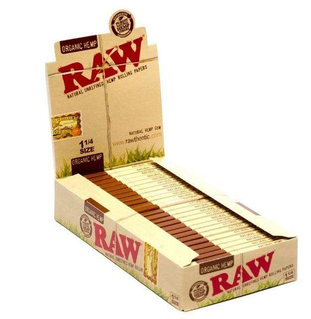 RAW - Organic Hemp Papers | 1 1/4 | 24ct at Noble Labs & Dispensary