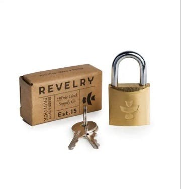 Revelry - Luggage Lock w/ Keys at Noble Labs & Dispensary