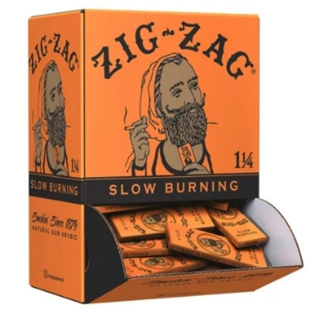 Zig-Zag Orange Papers 1 1/4