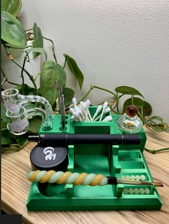 3D Printed Medium Dab Tool Station