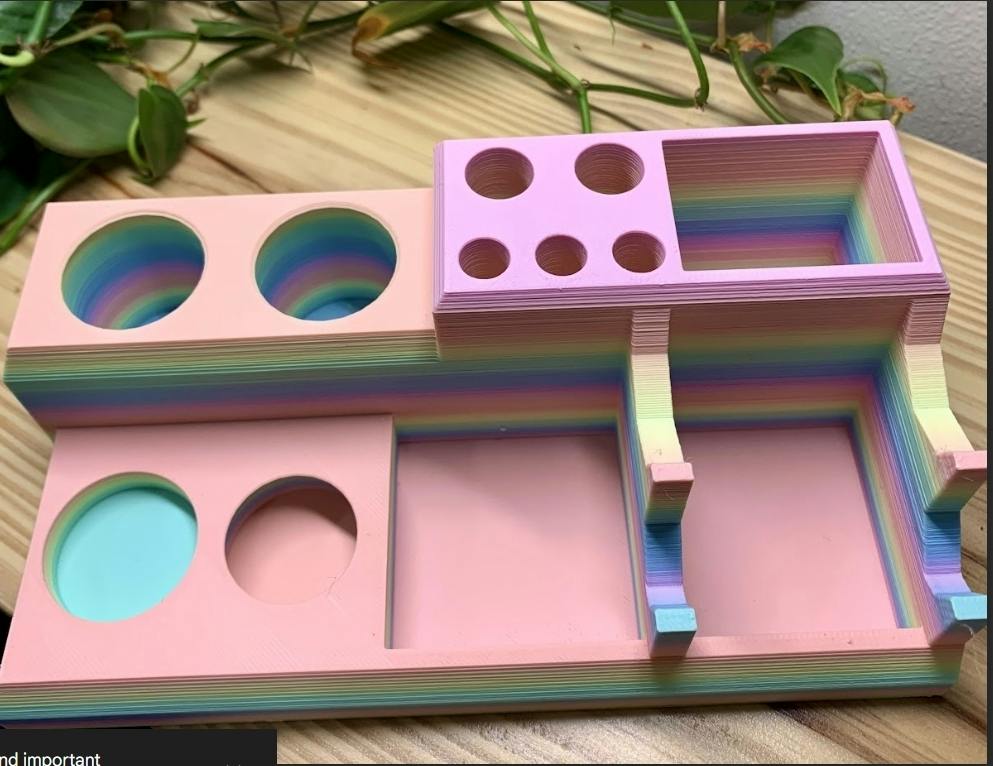 3D Printed Small Dab Tool Station