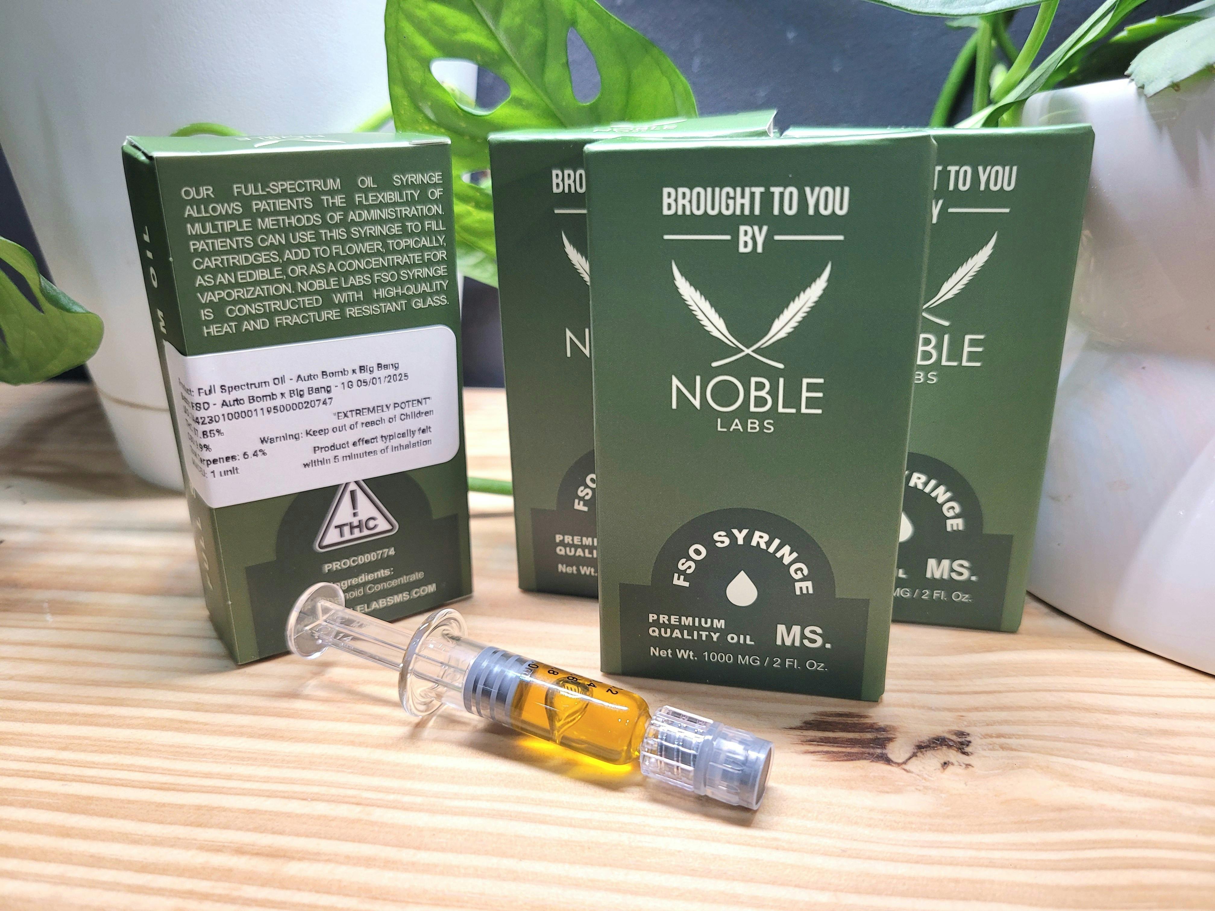 Noble Labs - FSO Syringe 1g | Auto Bomb x Big Bang