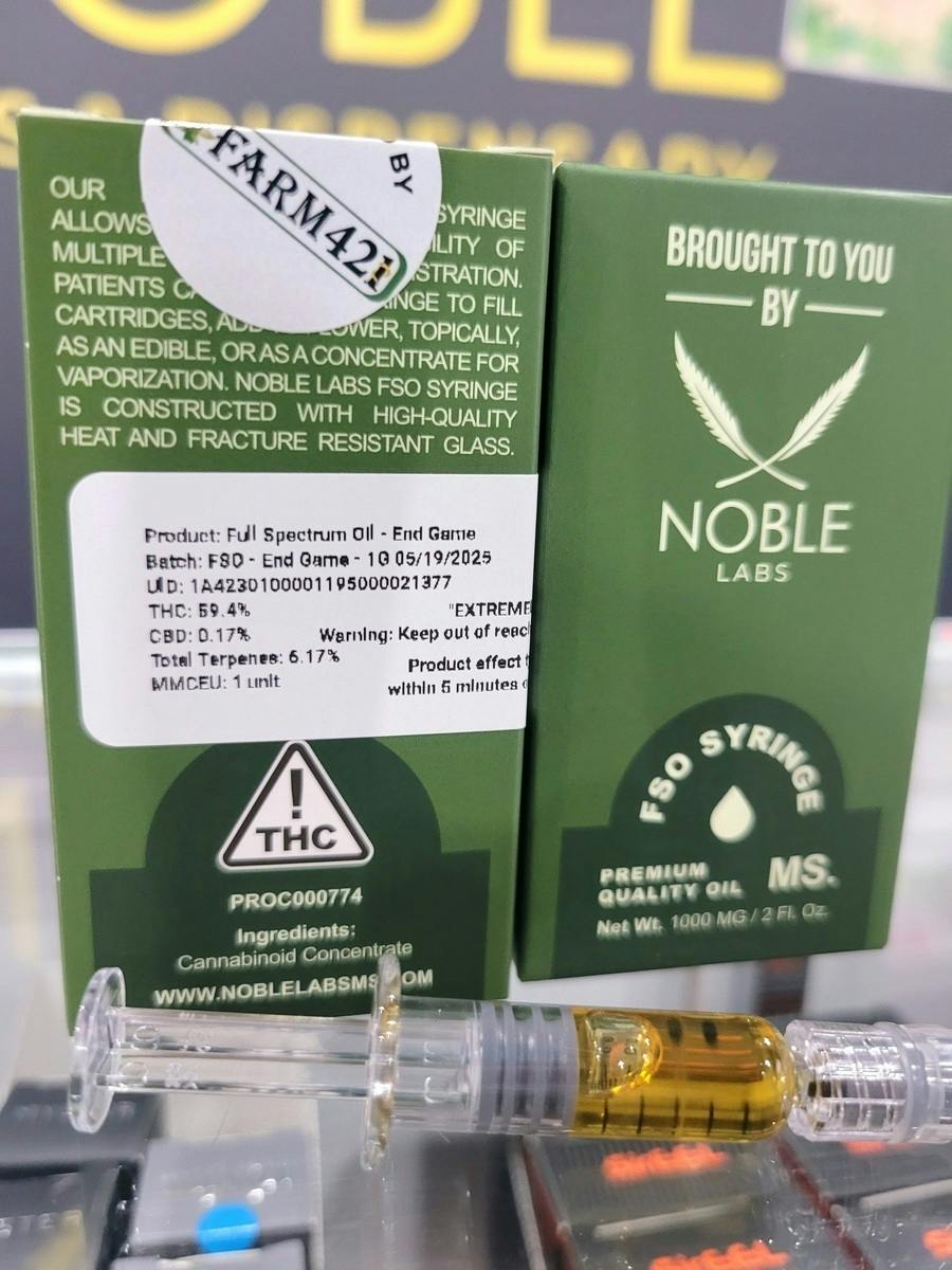 Noble Labs - FSO Syringe 1g | End Game