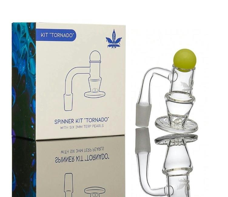 aLeaf Quartz Banger Spinner Kit | Tornado | 14mm M
