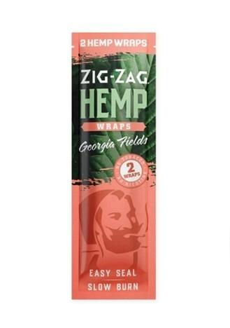 Zig-Zag - 25ct Hemp Wraps, Georgia Fields 2pk