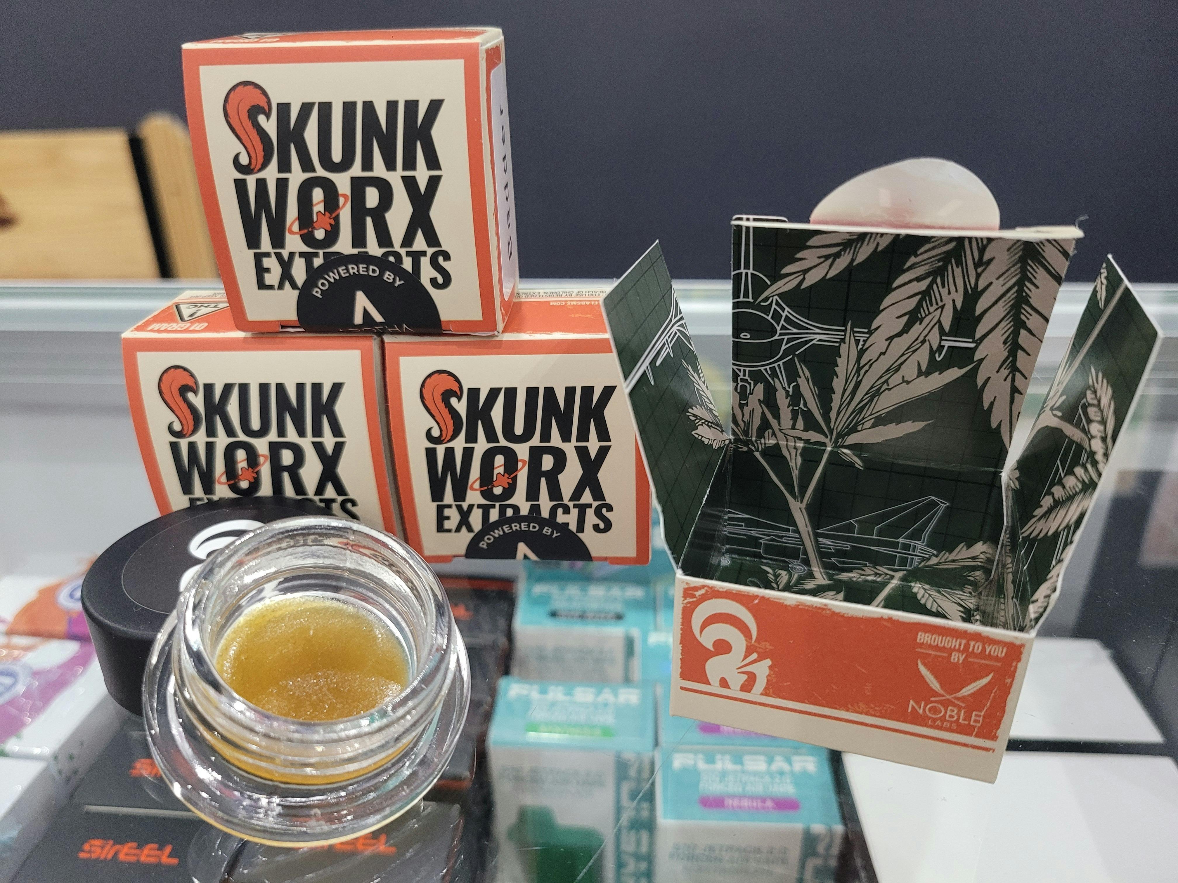 Noble Labs - Skunk Worx Cured Resin 1g | Pastries #34