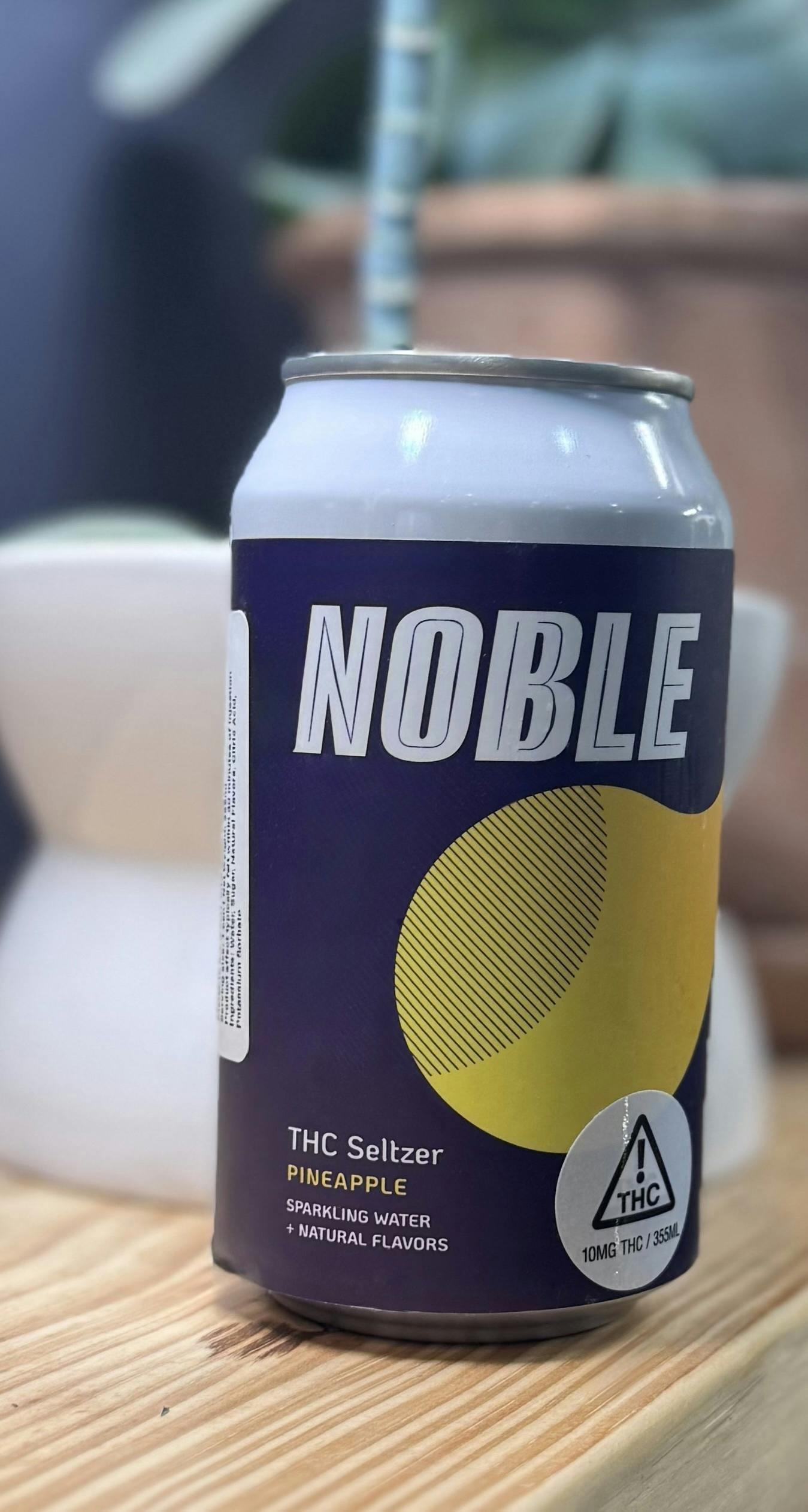 NOBLE THC Seltzer 10mg | Pineapple at Noble Labs & Dispensary