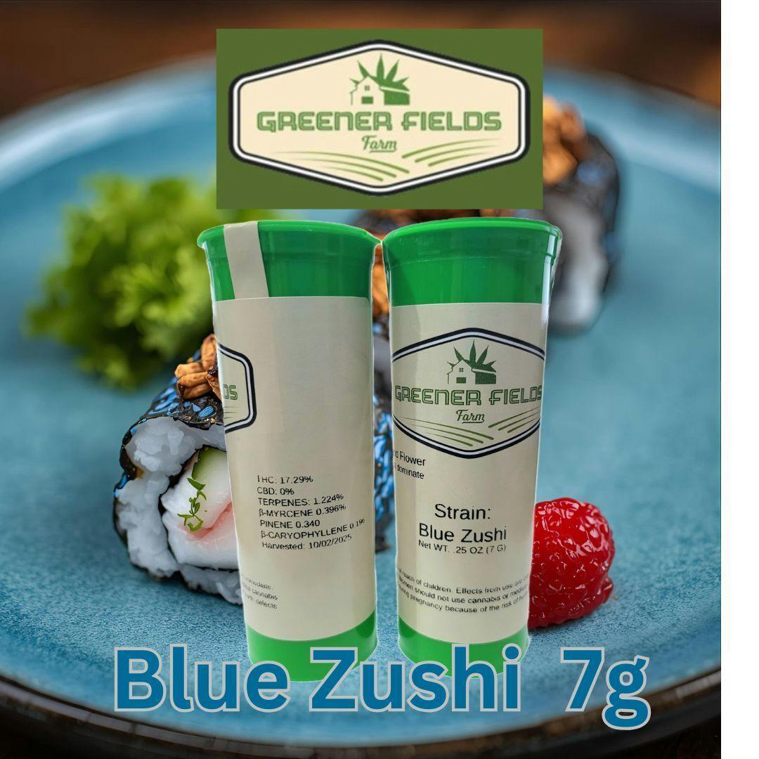 Greener Fields Farm 7g | Blue Zushi