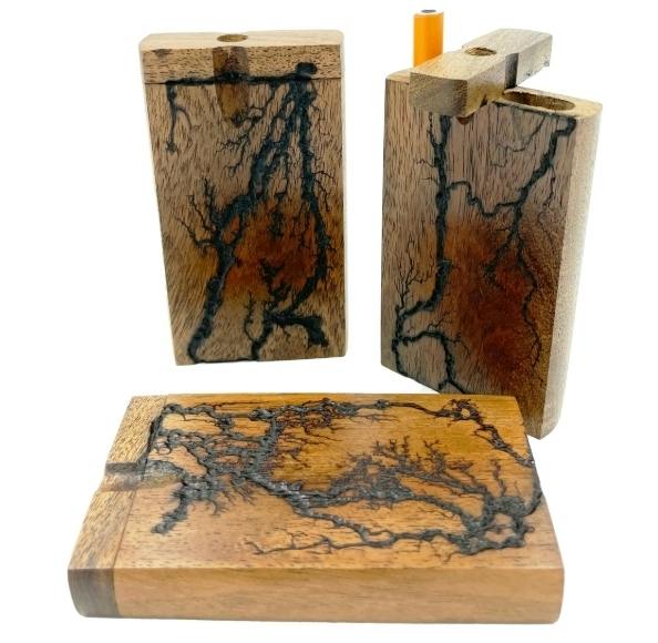4" Rustic Wood Dugouts | 1 Hitter