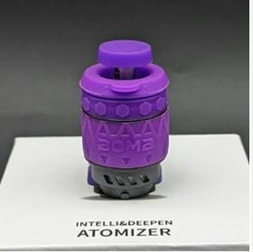 BOMB Intell & Deeper Atomizer - Purple & Yellow