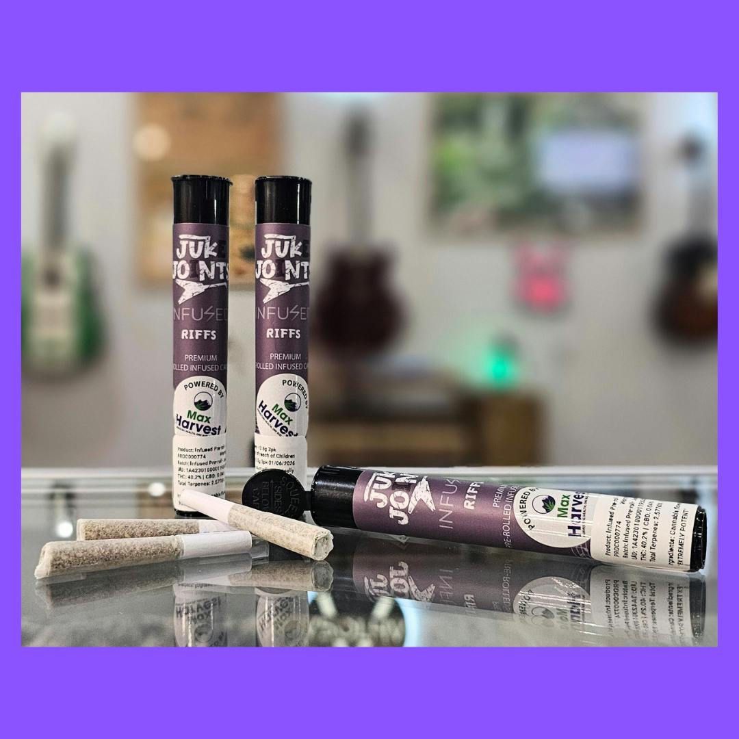 Juke Joints Infused RIFFS 3pk x .5g | Zero Gravity at Noble Labs & Dispensary