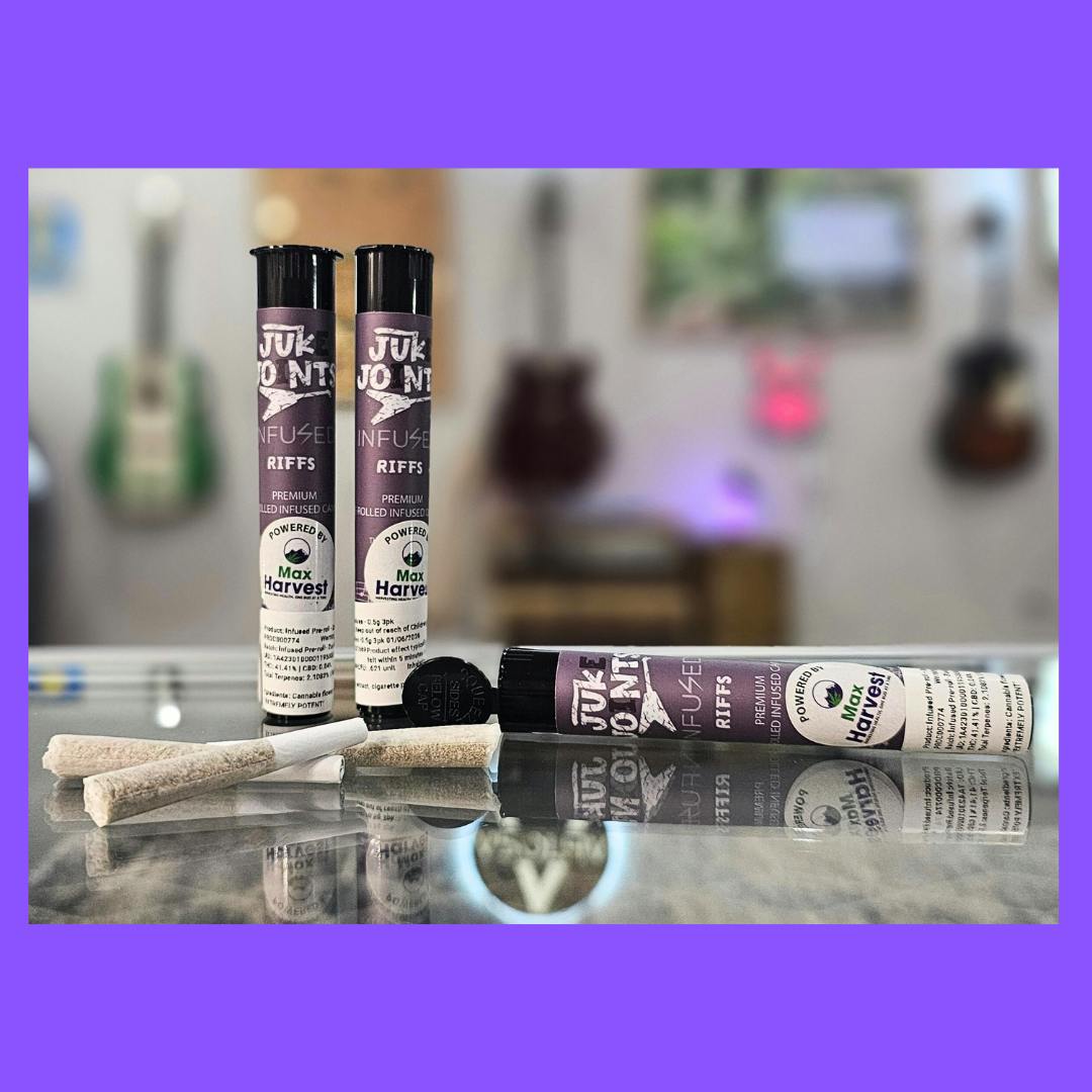 Juke Joints Infused RIFFS 3pk x .5g | Zookies at Noble Labs & Dispensary