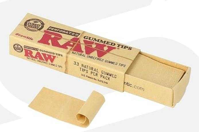 Raw | Perforated Gummed Tips at Noble Labs & Dispensary