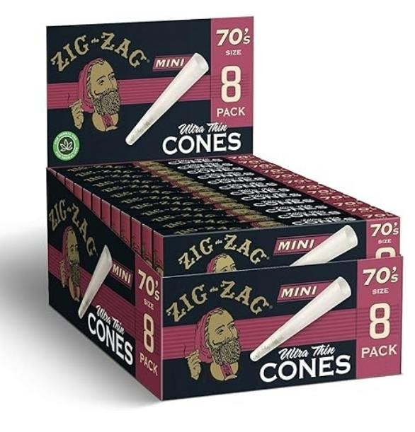 Zig-Zag | Mini 70's Style Cones