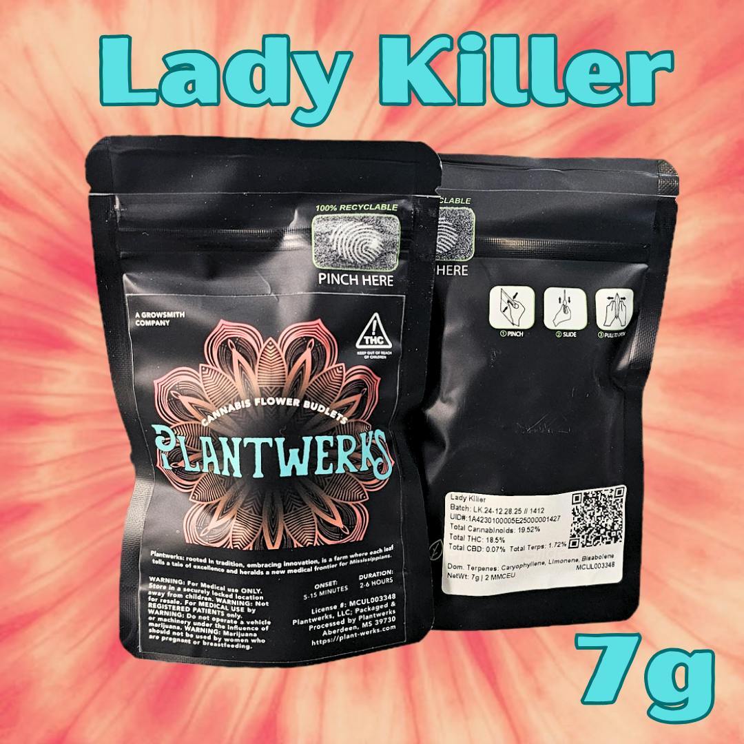 Plantwerks 7g | Lady Killer