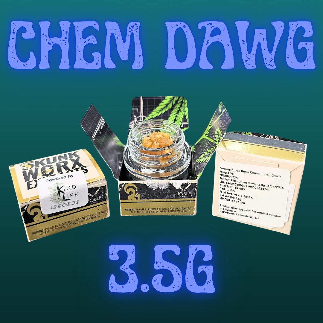 Noble Labs - Baller Jars Cured Resin 3.5g | Chem Dawg