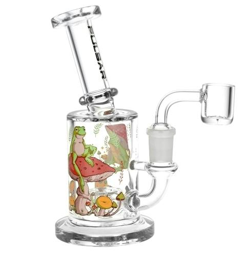 Pulsar Froggy Fun Guy Glass Dab Rig | 6.25" | 14mm F