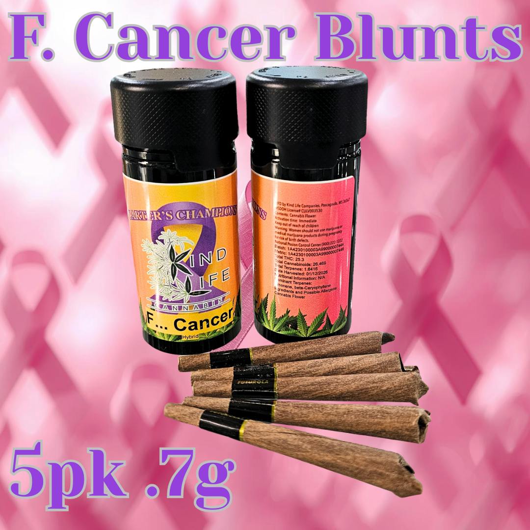 Kind Life 5pk .7g Blunt Pack | F. Cancer at Noble Labs & Dispensary