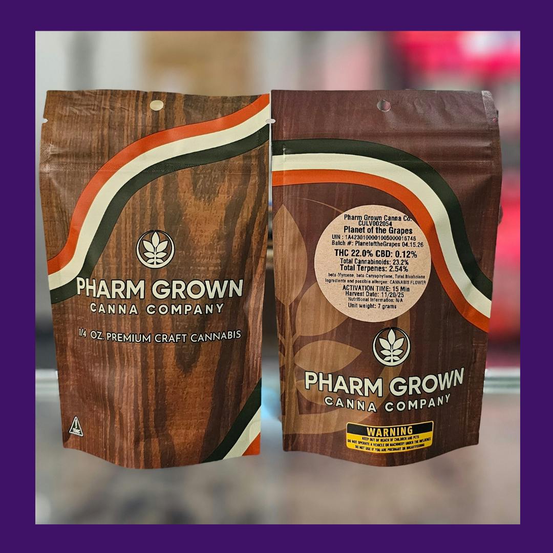 Pharm Grown 7g | Planet of the Grapes