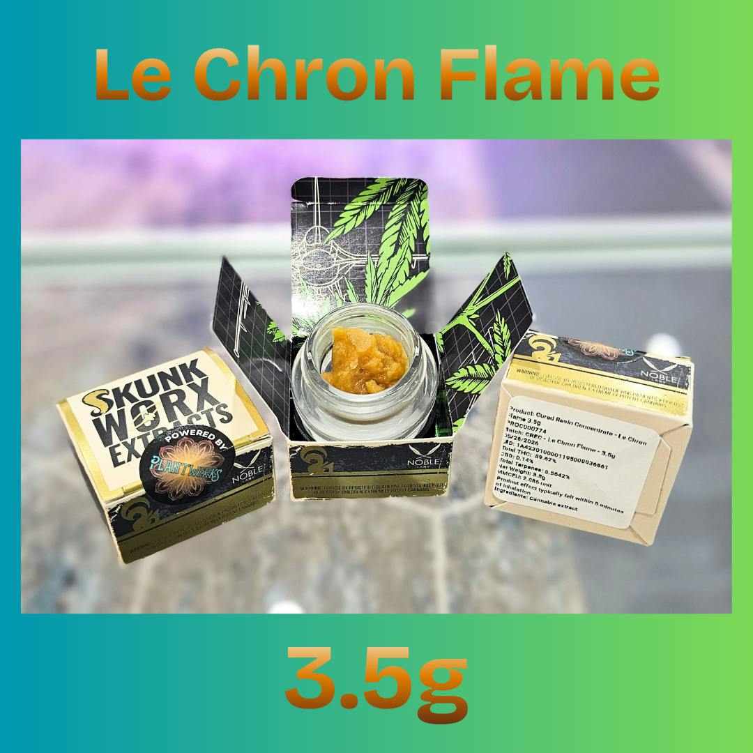 Noble Labs - Baller Jars Cured Resin 3.5g | Le Chron Flame