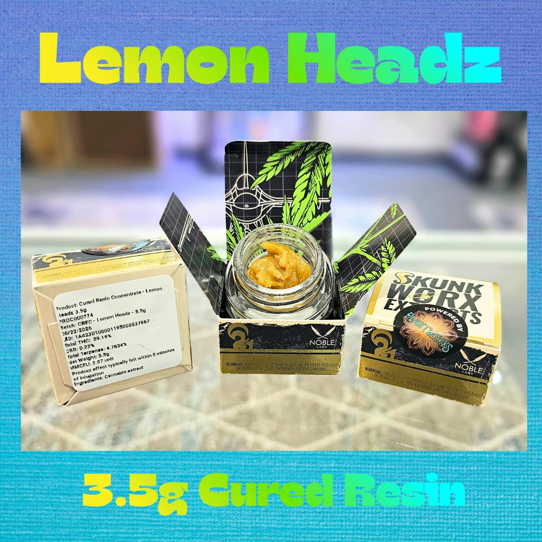 Noble Labs - Baller Jars Cured Resin 3.5g | Lemon Headz