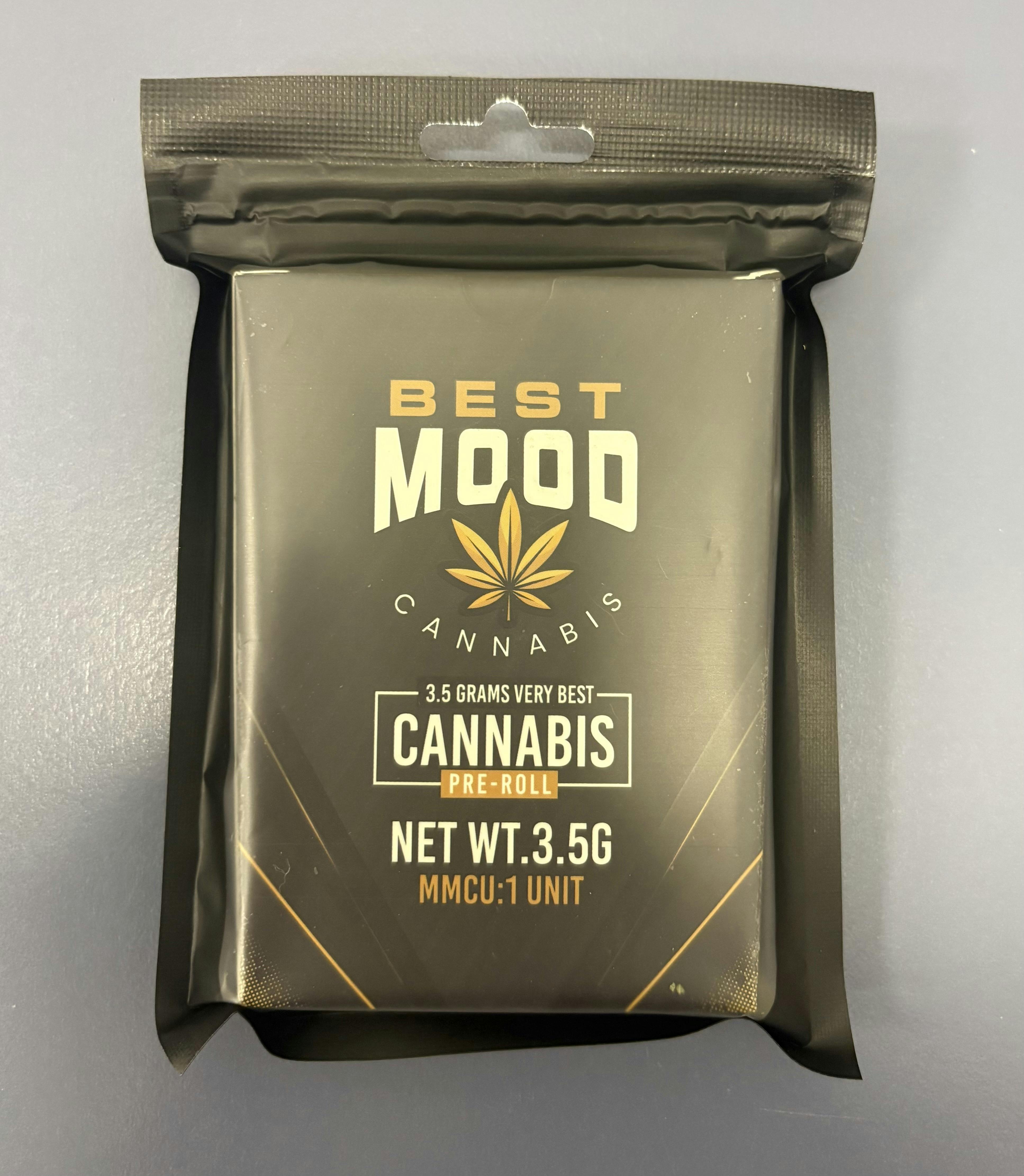 Gorilla Glue #4 (7 x .5g) Preroll - Best Mood Cannabis - 26.4% - Indica