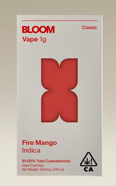 Bloom - Surf Disposable 1g Classic- Fire Mango (I) (1.0g)