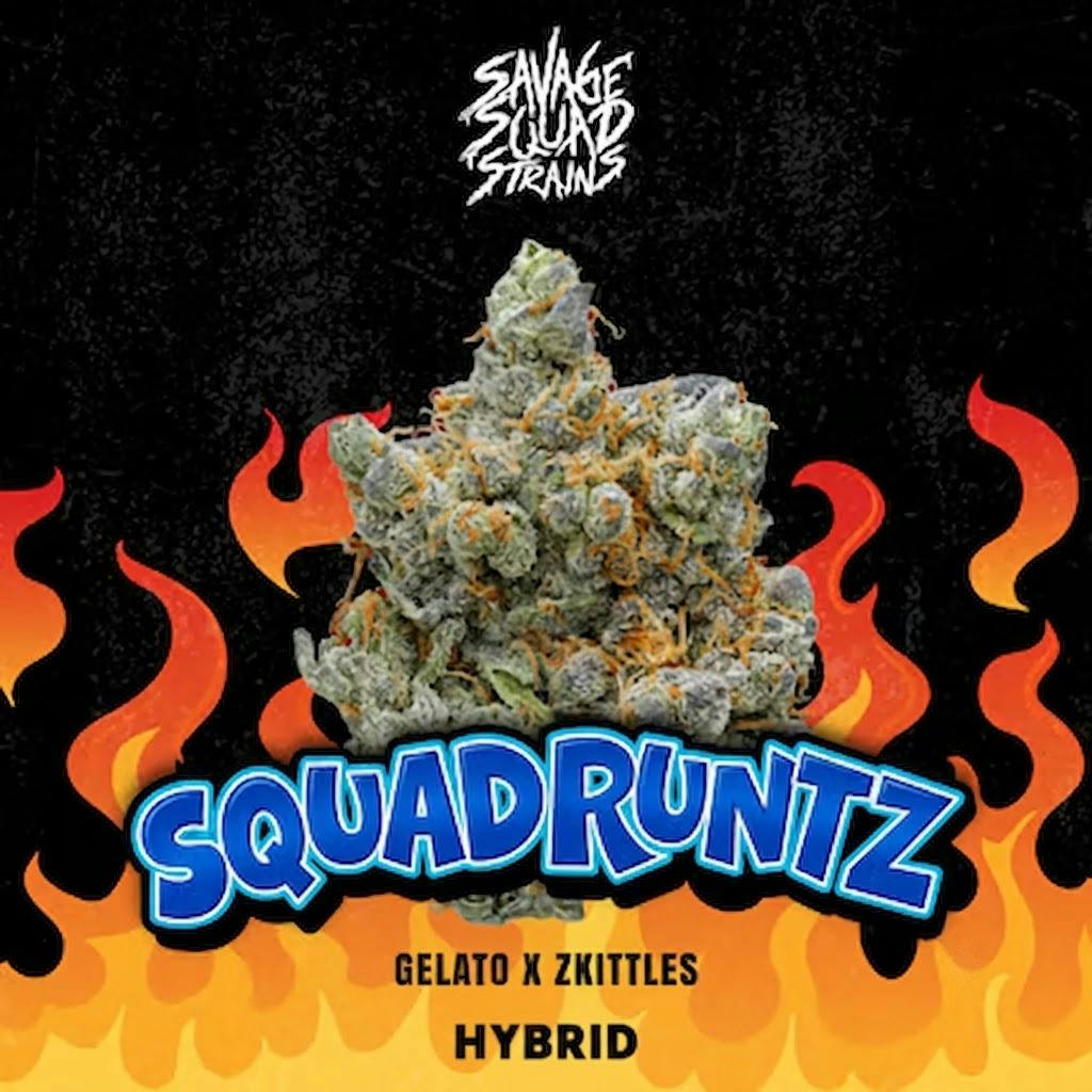 Savage Squad - Flower - Squad Runtz (H) (3.5g)