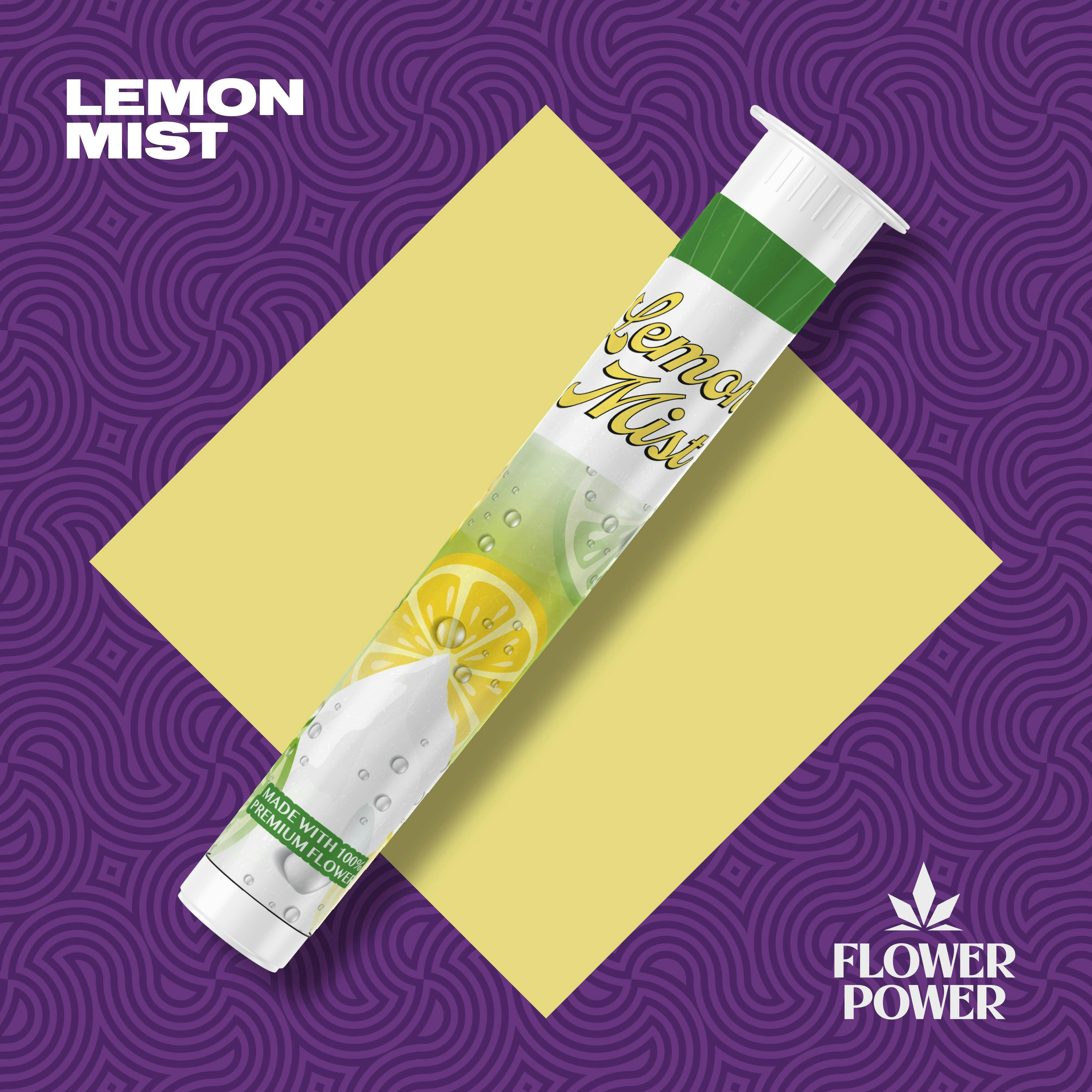 FLOWER POWER | LEMON MIST | PRE ROLL | 1G | SATIVA
