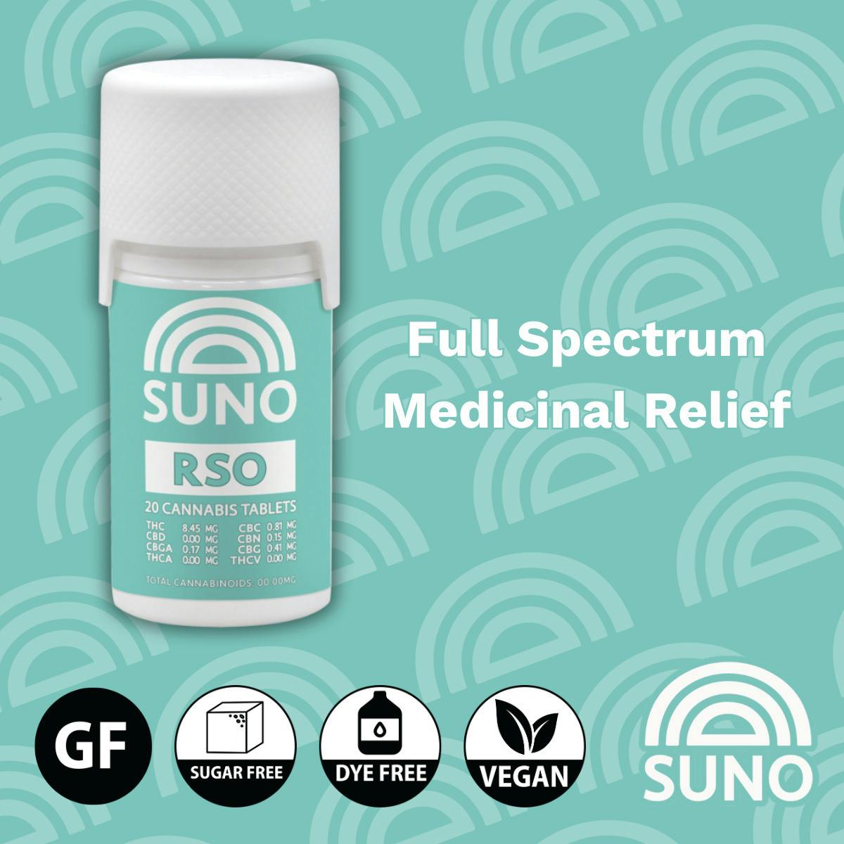 SUNO RSO Tablets (20 count)