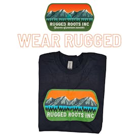 Rugged Roots | Black T-Shirt S