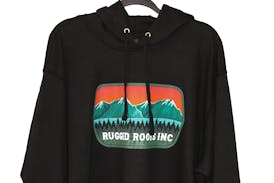 Rugged Roots | OG Black Hoodie 2XL