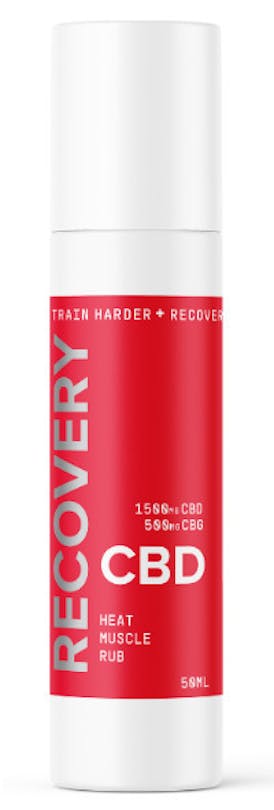 Recovery CBD | Heat Muscle Rub 1500 CBD 500 CBG