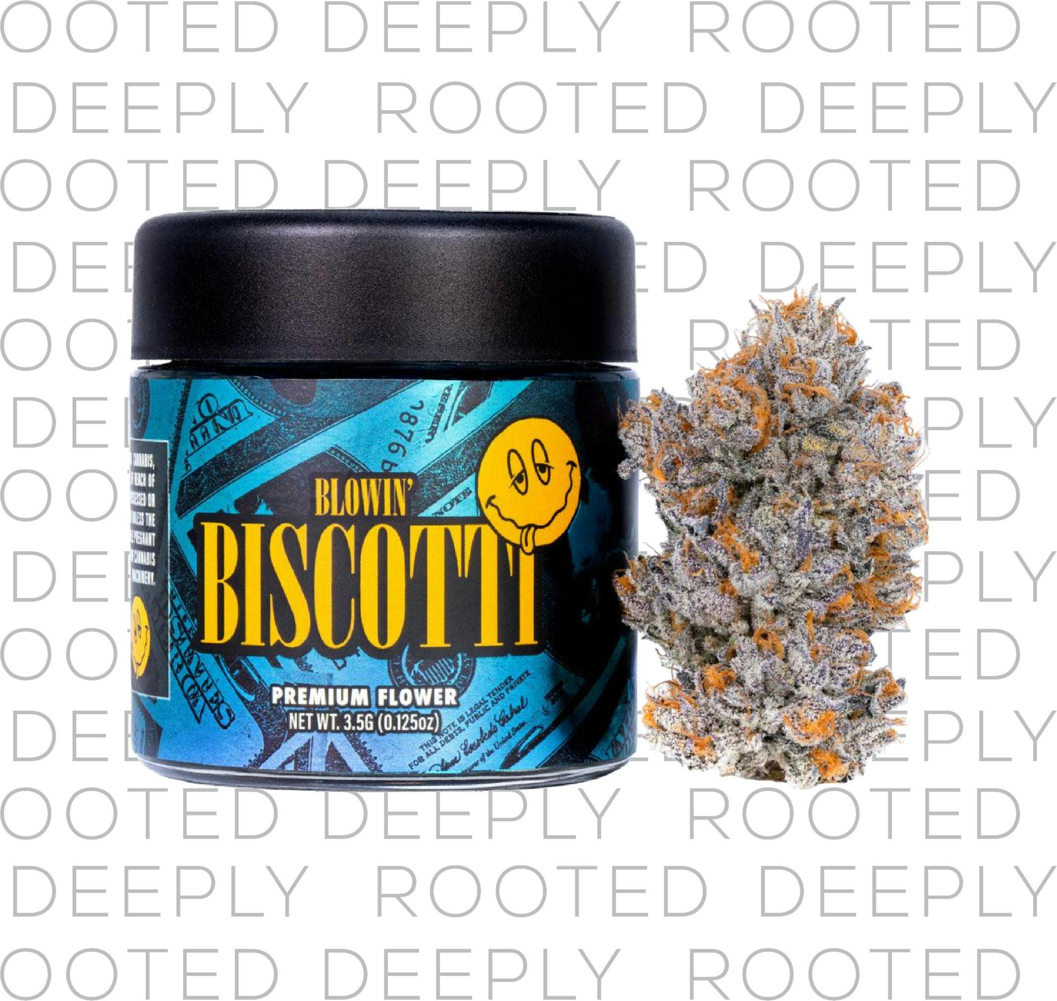 Connected | 3.5g Flower Jar | Biscotti